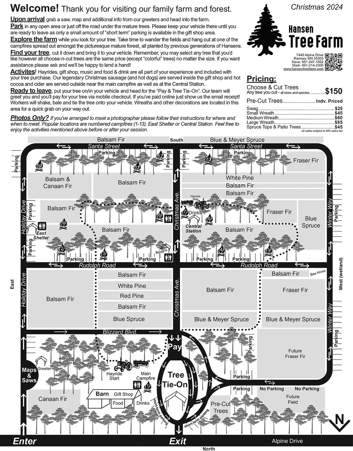 Hansen Field Map